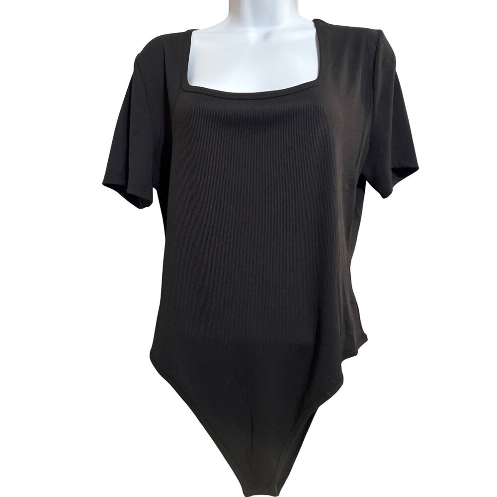 NEW Katch Me Black Bodysuit Plus Size 4X 5X